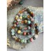 Edelstein Kette Herbstfarben